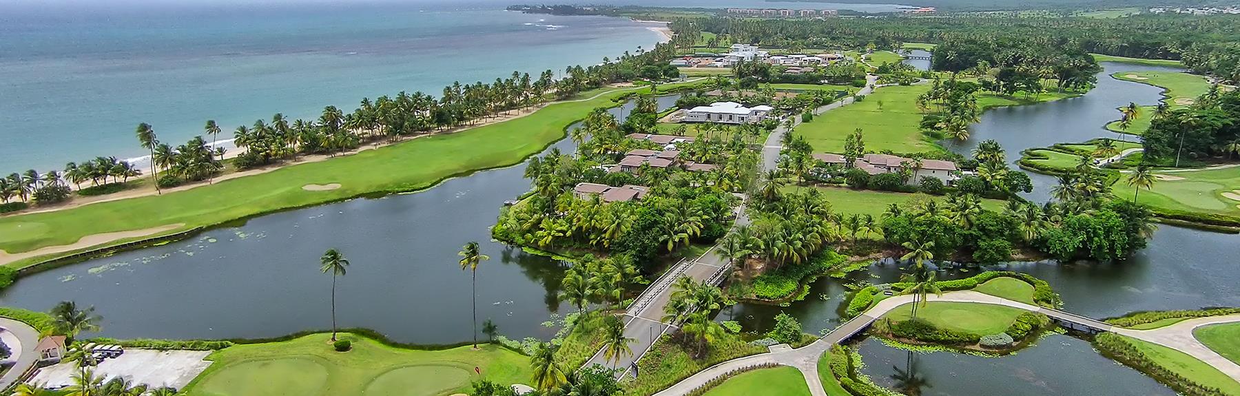 Golf Course Aerial - The St. Regis Bahia Beach Resort, Rio Grande, Puerto Rico